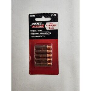 Lincoln Electric KH712 Contact Tips .035" 0.9mm 10 Pack MIG Tweco Style Weld-Pak